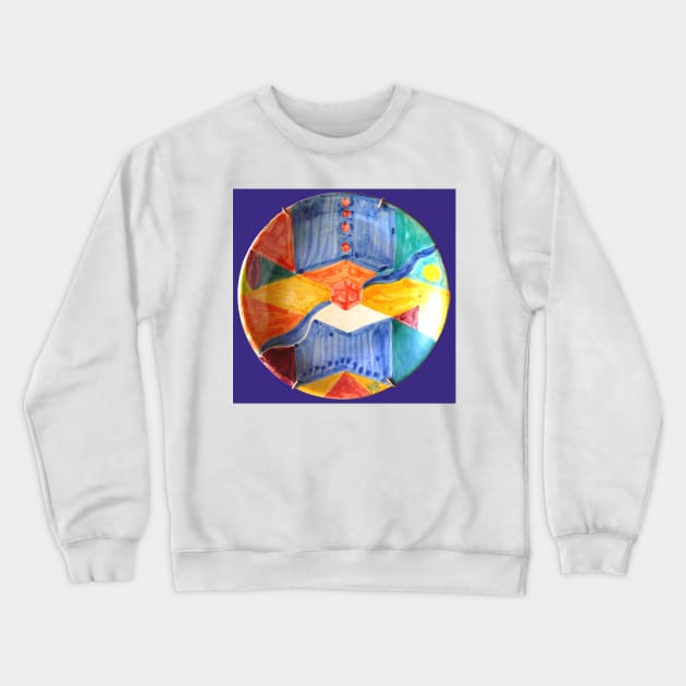 ceramic Crewneck Sweatshirt by terezadelpilar